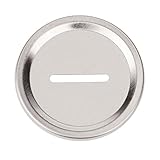 Geeignet als Spardose NEU Einlegescheibe für Deckel, Spardose 2 Stück