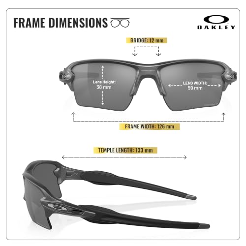 Image of Oakley FLAK 2.0 XL OO9188 Rectangle Sunglasses With Official Eyewear Kit | Men's & Women's Sunglasses
