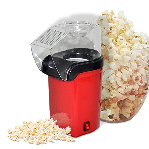Palomitas de aire caliente fabricante de 1200W, eléctrico fabricante de las palomitas de maíz máquina con la cubierta superior saludable y delicioso aperitivo para Reunión de la familia