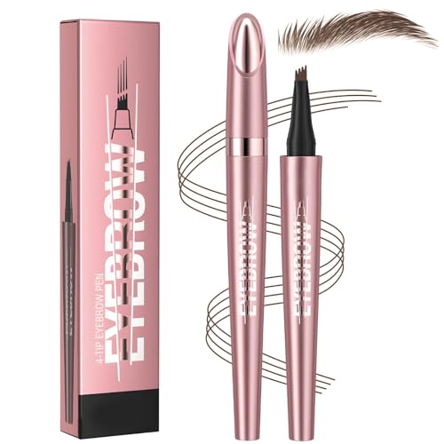 Microblading Eyebrow Pen, 2026 New 4-Tip 3D Eyebrow Pencil, Water...