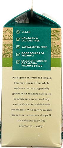 365 By Whole Foods Market, Soy Milk Unsweetened Organic, 64 Fl Oz #TOP2