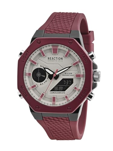 Image of Kenneth Cole Reaction Digi-Analog Grey Dial Watch for Men - KRWGP0069107