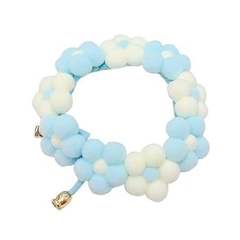 Amazon | Charmoon 首輪 シュシュ 猫 小型犬 ペット ハーネス 花