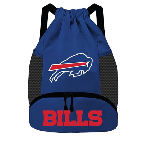 Image of NFL Buffalo Bills Cinch Bag - Standard Logo Drawstring Backpack