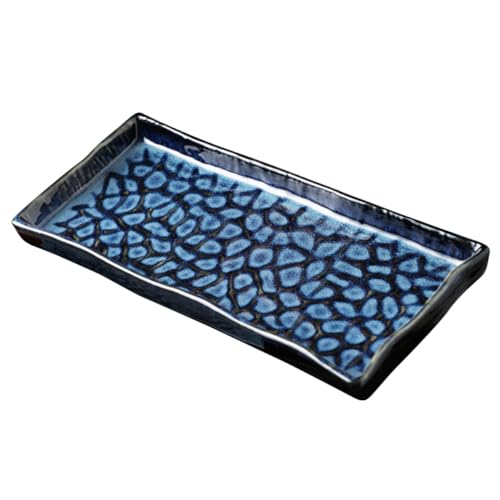 Plato rectangular de cerámica para sushi Cabilock miniatura 1