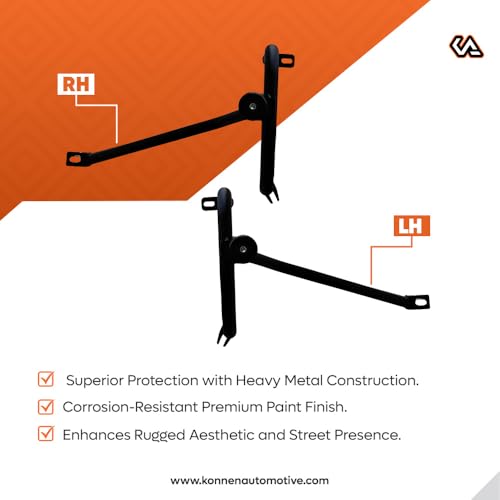 Image of Crash Guard Compatible with Honda CB350 / HNESS CB350 / RS CB350 with Frame Sliders (Tourer) (Pair of 1)