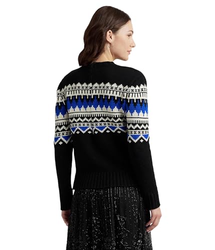 Lauren Ralph Lauren Women's Fair Isle Wool-Blend Crewneck Sweater2