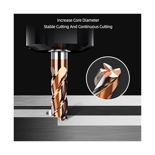 Fraise carbure HRC55 pour métal : performance et endurance CNC