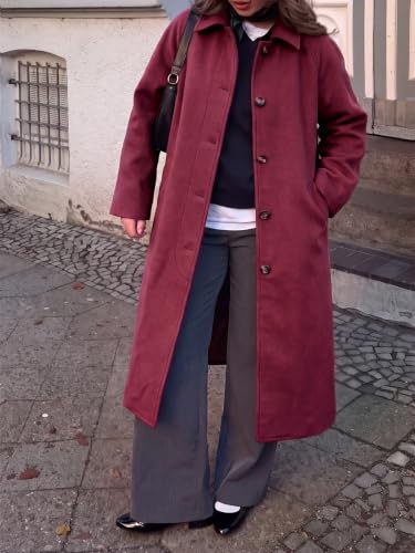 Womens Long Pea Coats - image 3