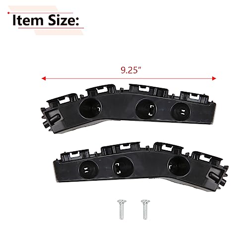 RLB-HILON Front Bumper Bracket Compatible with Jeep Compass 2011 2012 2013 2014 2015 2016 2017 Year, for 5182596AC 5182597AC