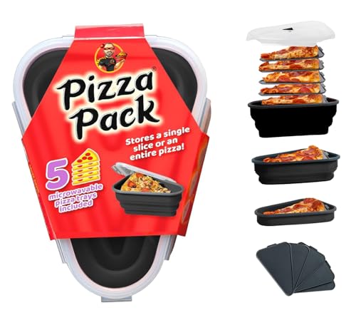 The Perfect Pizza Pack™ - Reusable Pizza Storage Container w...