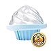 Cupcake Bath Bomb Mold Silicone & Plastic- Make Bath Bomb Cupcake Easy- by Ian's Choice (1 Sets)
