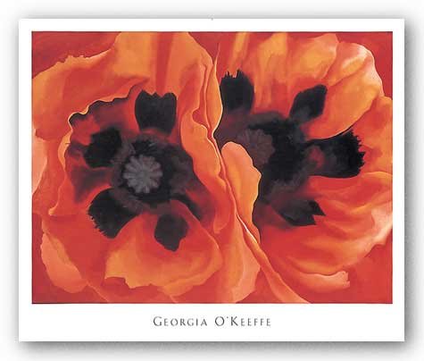 Oriental Poppies, 1928 by Georgia O'Keeffe 28