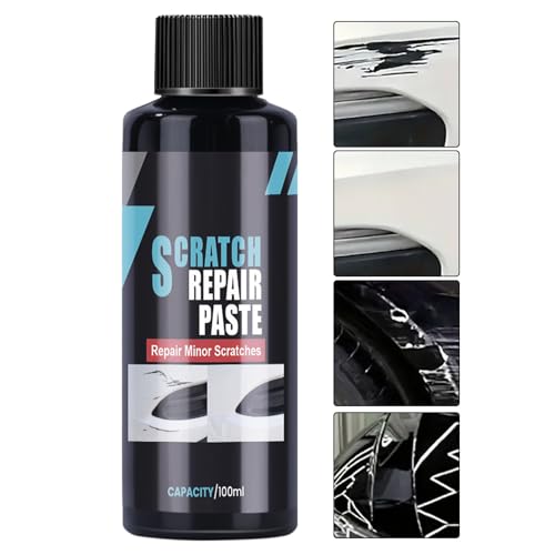 Reparador De Rayaduras De Pintura Para Coche,Capa Duradera Segura para Brillantez - Pasta De Reparación Para Eliminar Rayaduras,Para Automóviles SUV RV Sedán Con Manchas Alto Brillo Protección