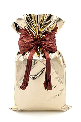 Italpak Sacs Cadeaux Métallisées, Doré, 50 pièces, 20x35cm Cover