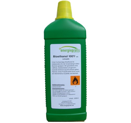 Preisvergleich Produktbild 30 L (30x1L) BIO ALKOHOL 100% ETHANOL BIOETHANOL Kamin VERSANDKOSTENFREI