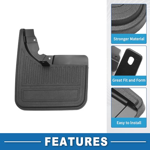 Image of Mud Flap Splash Guard with Mount Accessories Front & Rear Side Mud Guard for Nissan TITAN 2020-2023 (Set of 4)
