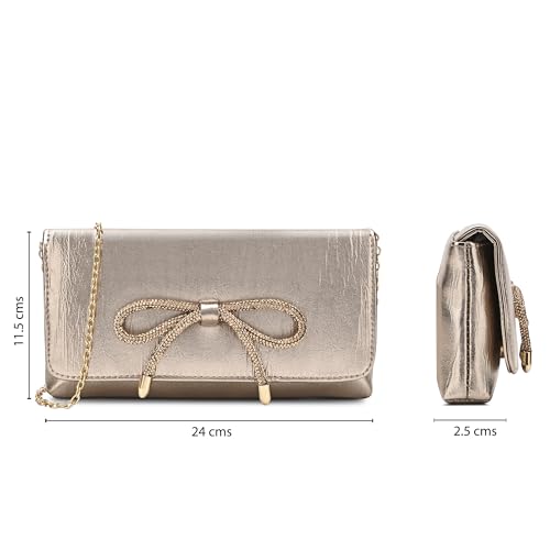 Image of Lavie Women's Crush Bow Emvelope Clutch | Ladies Purse | Gift For Women
