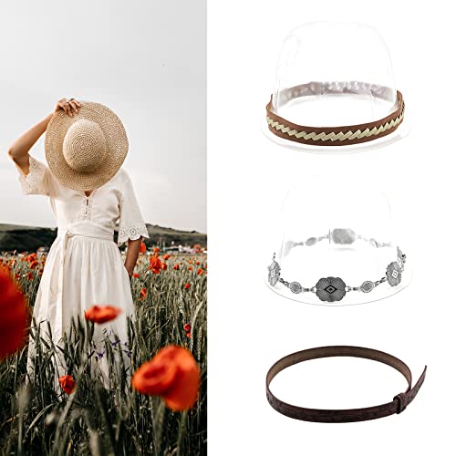 Belt Western Hat Band for Hat Bands Hat Bands Leather Hat Bands for Men Western Hat Belt Bands Straw Hat Bands2