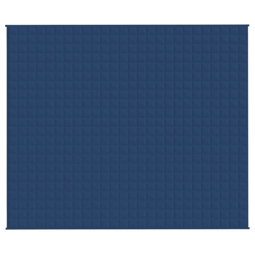LAPOOH Coperta Ponderata Blu 220x260 cm 11 kg Tessuto,Coperte da Letto,Coperta Ponderata,Coperta ponderata Benessere Antistress-350802