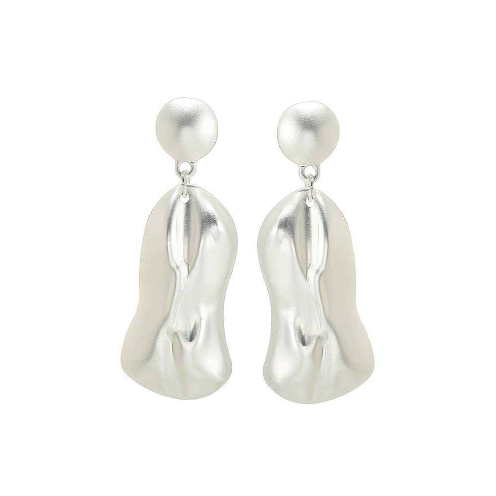 Drop Earrings, Jewellery for Women, Fashion Jewelry Silver gold color Dangle Earring