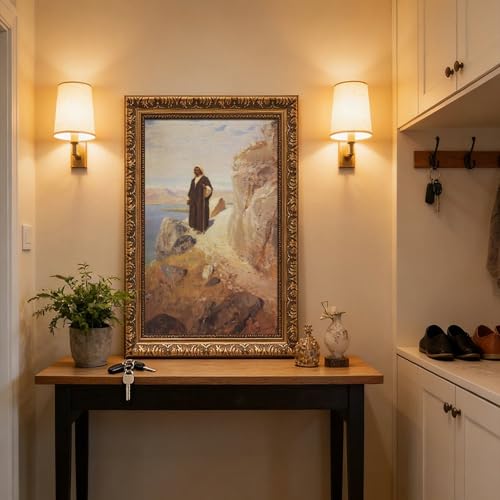 Tableau d'art Vasily Polenov Jésus en Galilée impression canvas premium