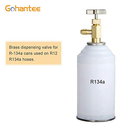 R134A Can Tap Kit de latas de refrigerante con adaptador miniatura 3