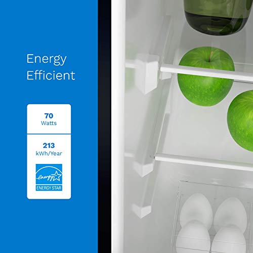 Homelabs Mini Fridge - 2.4 Cubic Feet Under Counter Refrigerator With Small Freezer - Drinks Healthy Snacks Beer Storage For Office, Dorm Or Apartment With Removable Glass Shelves #TOP4