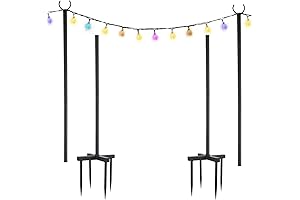 Adjustable Height Standing Light Pole