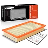 A-Premium Engine Air Filter Compatible with Ford, Lincoln, Mazda & Mercury Models - Explorer(11-23), Fusion(10-12), Taurus, 6, MKZ, CX-9, MKX, Flex, MKS, Aviator, Edge, Sable, 2.3L 3.0L 3.5L 3.7L