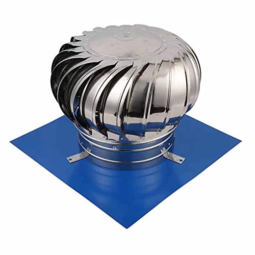 Chapeau de cheminée anti-refoulement avec protection oiseaux inox - 4