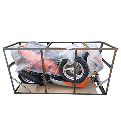 X-PRO Oahu 50 Moped with 12" Aluminum Wheels, Rear Trunk! Electric/Kick Start! Large Headlight! (Red)