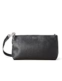 Pelle di origine italiana Mandarina Duck Mellow Leather P10fzt77, Borsa A Spalla Donna, (Nero), 31x18x6 L x H W