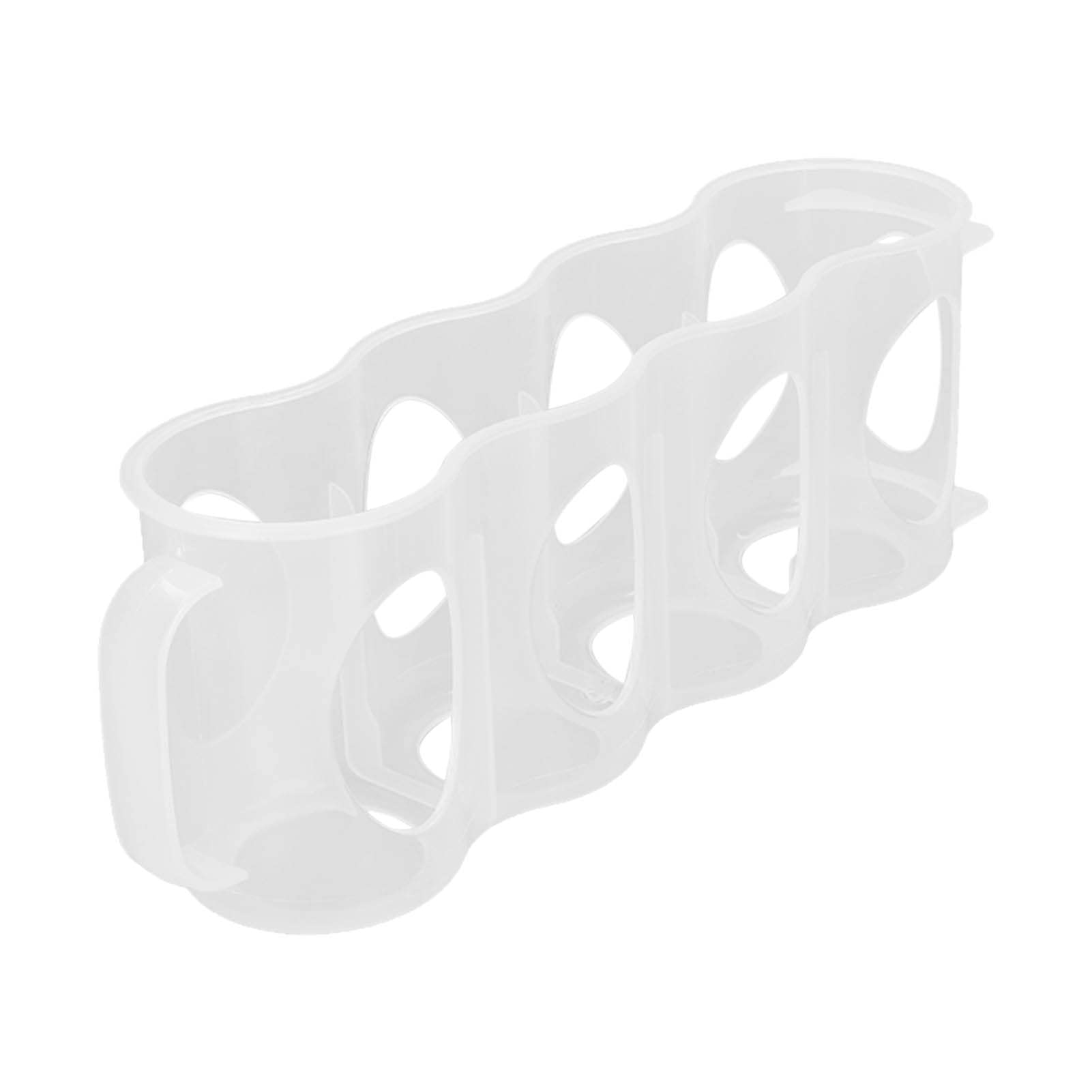 KIMISS Can Storage Box Transparent Reusable Can Drink Storage Holder Organizer with Handle for Refrigerator Cabinets Professional Accessories for Use