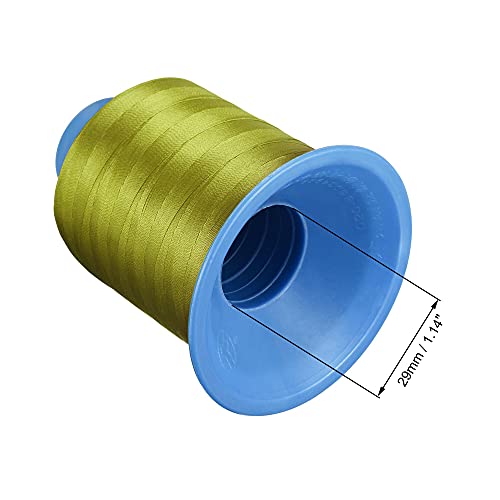 Hilo de Poliéster Bonded Extra Fuerte 1968 Yardas 150D/0.25mm Olive 2pcs miniatura 4