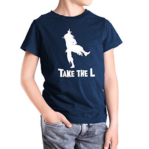 Kids Raven Take The Loss (L) Dance Tshirt Boys Girls Battle Royale Gamer Tee Top