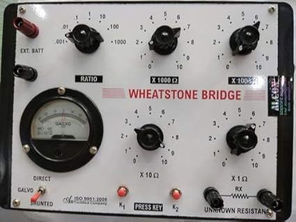 Witeg Portable Wheatstone Bridge | Wheatstone Bridge For Physics Lab |