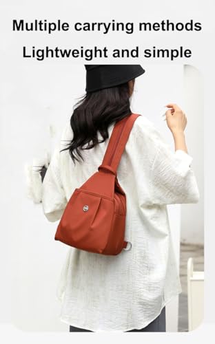 2025 Backpack Chest Bag Double Zipper Large Capacity, Waterproof 2-Way Commuter Bag, For Festivals Or Airplane Travel (G)3