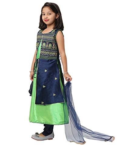 Ashwini Girl Salwar Suit With Zari Work | Indian Readymade Ethnic Churidar Salwar Suit for Kids3