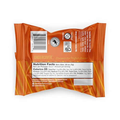 Undercover Chocolate Quinoa Crisps - Milk Chocolate | 70-Count, Individually Wrapped Crisps | Gluten Free, Nut-Free, Allergen Friendly, Kosher - Thumbnail 3