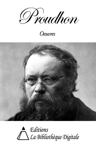 Télécharger Oeuvres de Proudhon Gratuit