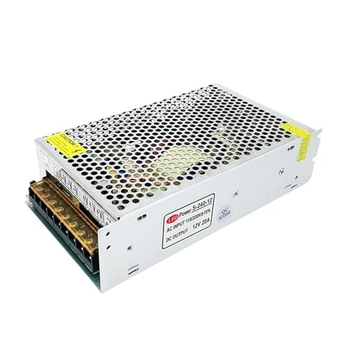 Alimentation à découpage LED 12V 20A transformateur de puissance 240W pour bande lumineuse