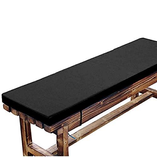 Cuscino impermeabile per panca da esterno per dondolo da 23 posti, 120 x 40 cm, cuscino per sedia lungo perfetto per il relax in giardino e in cortile