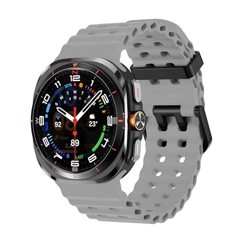 Teknoft Samsung Galaxy Watch Ultra 47mm ile Uyumlu Delikli…