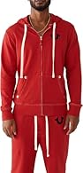 Puff Buddha logo on back Horseshoe log on chest Zip front Hood