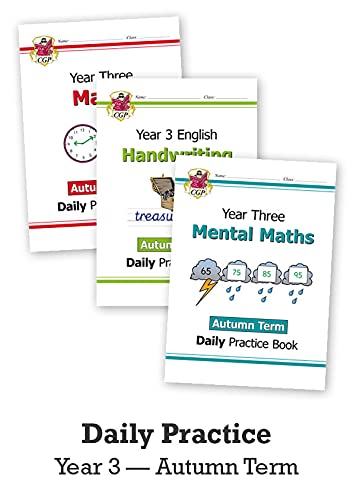 Year 3 Daily Practice 3-Book KS2 Bundle for Ages 7-8: Autumn Term : CGP ...