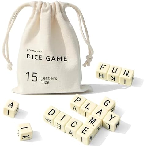 COHHFWPD Crossword Solitaire Dice Game for Fun Cover