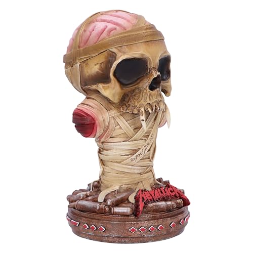 Nemesis Now Metallica One Bust Storage Box, Officially Licensed Collectible Merchandise, Hand-Painted Resin, Heavy Metal Collectible