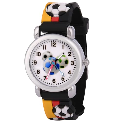 OFFCUP Orologio da Polso per Ragazzi e Ragazze Orologio per Bambini Movimento al Quarzo Orologio Educativo 3D Cartone...