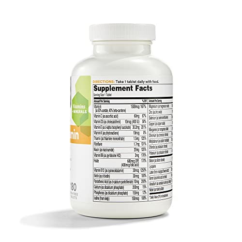 365 by Whole Foods Market, Mature Adult Once Daily Multi, 180 Count